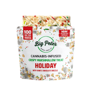100mg THC Holiday Marshmallow Rice Crispy Treat - Big Pete's