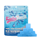 100mg THC Hybrid Blue Raspberry Individual Gummies (10mg - 10 pack) - Kushy Punch