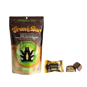 Emerald Sky - 100mg THC Hybrid GrooveBar (10mg - 10 pack) - Emerald Sky