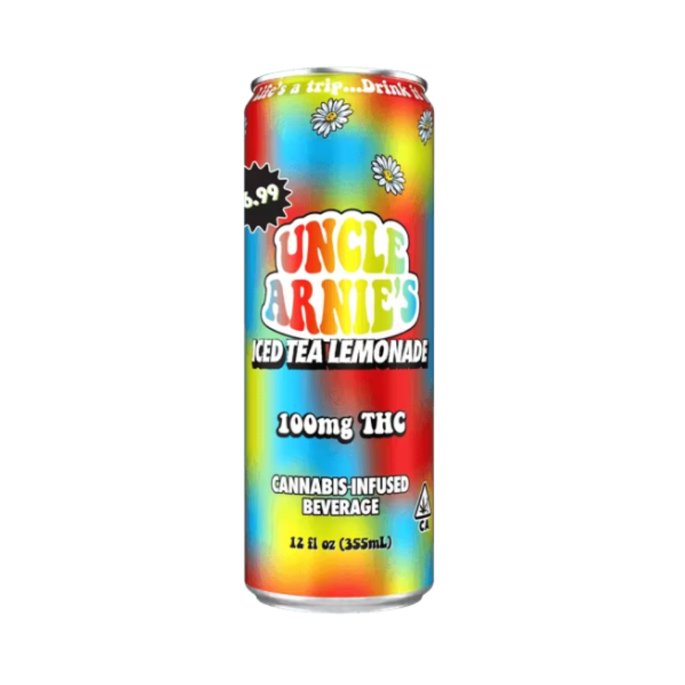 100mg THC Iced Tea Lemonade (12oz Can) - Uncle Arnies picture