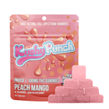  *xclusive* 100mg Indica Peach Mango Individual Gummy (10mg - 10 Pack) - Kushy Punch