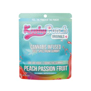 *xclusive* 100mg THC Jab Jab Hook Peach Passion Fruit Gummies (10mg - 10 pack) - Kushy Punch