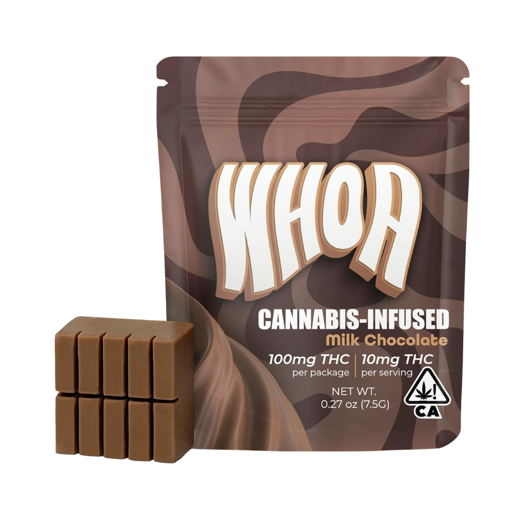 100mg THC Milk Chocolate Bite - WHOA picture