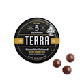 100mg THC Milk Chocolate Sea Salt Caramel Terra Bites (5mg THC - 20 pack) - Kiva