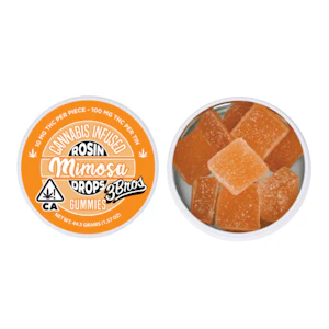 3 Bros Grow - 100mg THC Mimosa Rosin Gummies (10mg - 10 pack) - 3 Bros