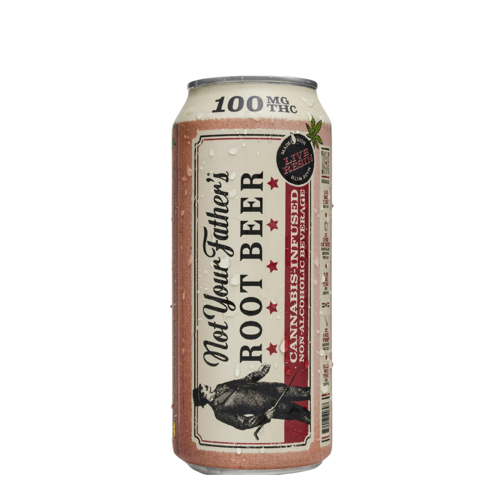 100mg THC Root Beer Soda 16oz - Not Your Father's picture