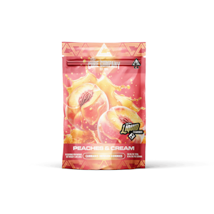 The Cure Company - 100mg THC Peaches & Cream Gummies (10mg - 10 pack) - The Cure Co.