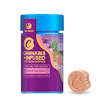 100mg THC Pineapple Guava Live Rosin Gummies (10mg 10 pack) - Cookies