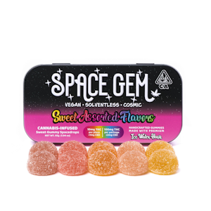 Space Gem - 100mg THC Sweet Assorted Space Drops (10mg - 10 pack) - Space Gems