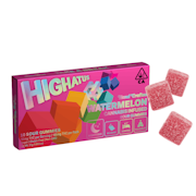 100mg THC Watermelon Sour Gummies (10mg - 10 pack) - Highatus