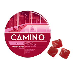 Camino Gummies - 100mg THC Wild Cherry Gummies (5mg - 20 pack) - Camino