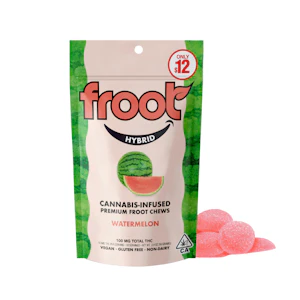Froot - 100mg THC Watermelon Gummies (10mg - 10 pack) - Froot