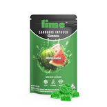 100mg Watermelon Live Resin Gummies (10mg - 10 pack) - Lime