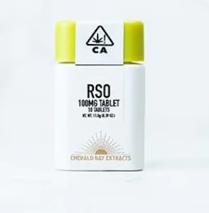 EMERALD BAY EXTRACTS - Emerald Bay 100mg Chilled Cherries Tablets 10ct