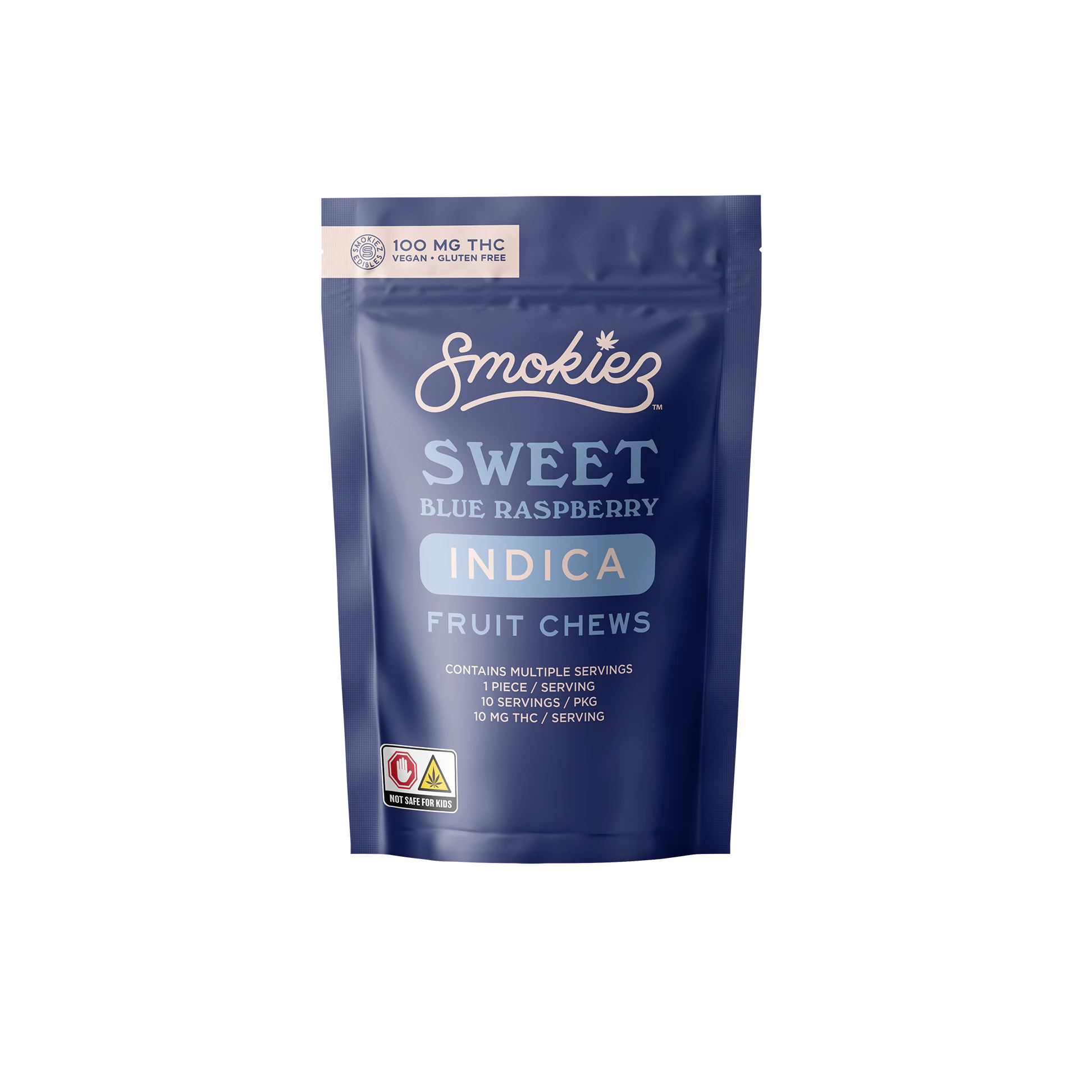 SMOKIEZ - Smokiez 10pk Fruit Chews Blue Raspberry Main Image
