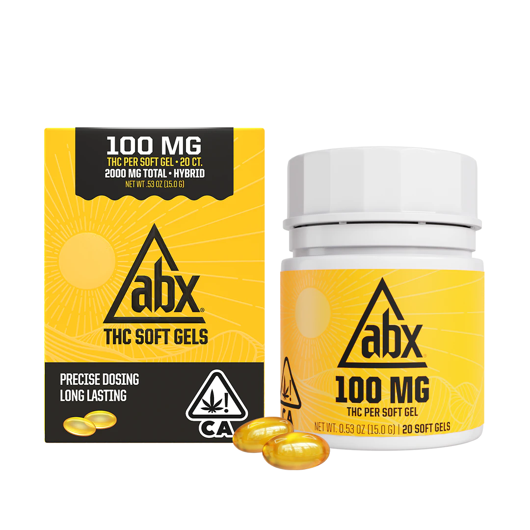 ABX - ABX - Soft Gels - 100mg THC - 20ct Main Image