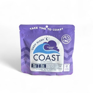 COAST - Goodnight Grape 5:1 CBN:THC Gummies - 100mg - Coast