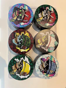 Snap Canna - Grinder | 100mm | Custom Crush | Diverse Theme