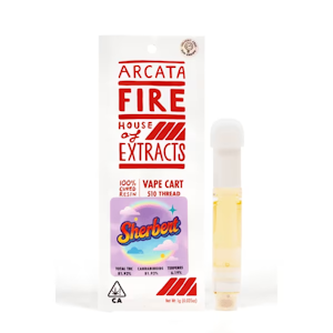 Arcata Fire - Arcata Fire | Sherbert | Cured Resin | Cartridge