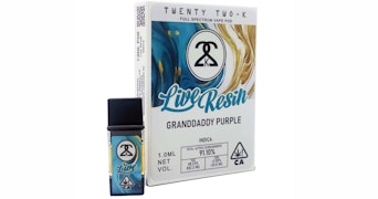 22K - Granddaddy Purple Live Resin Pod - 1g