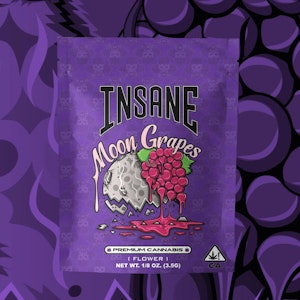 Insane - Insane Flower 3.5g Moon Grapes $55