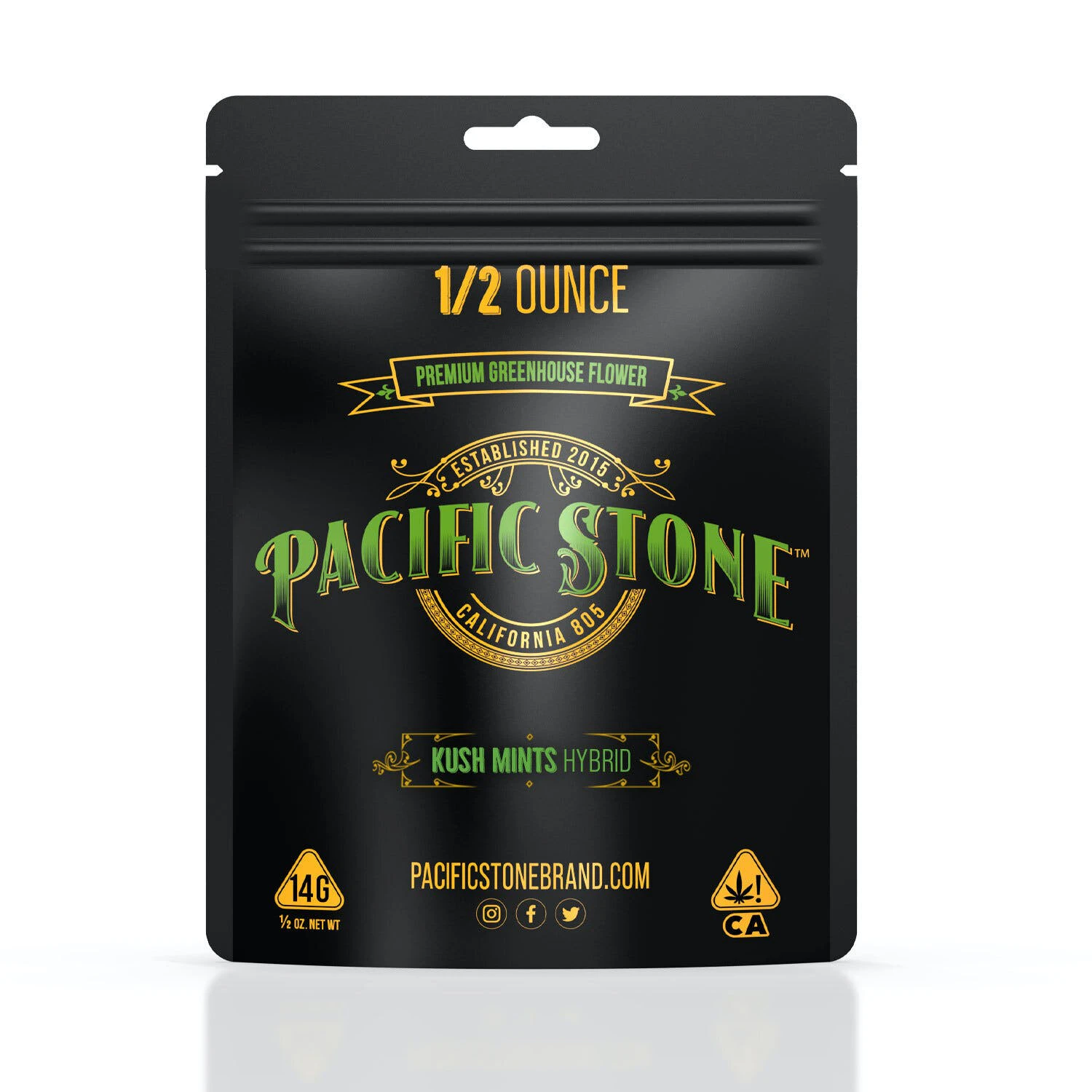 Pacific Stone - Pacific Stone - Half Ounce - Hybrid - Kush Mints - (14g) Main Image