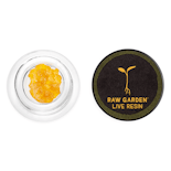 Raw Garden Fresh Water Taffy Hybrid Live Resin 1G Concentrate