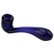 6" Sherlock Hand Pipe - Blue
