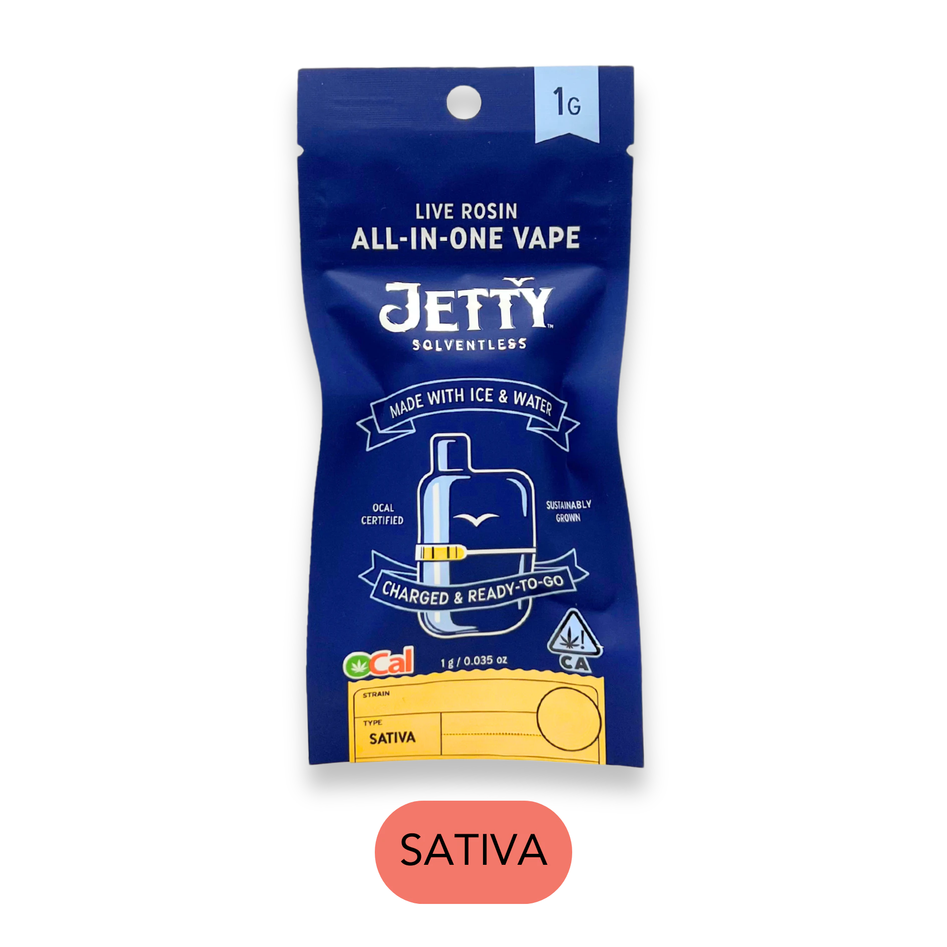 Jetty - Jetty - Solventless - Papaya Bomb - RTU - 1.0g Main Image