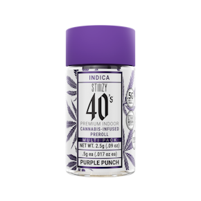 STIIIZY | 40'S Multi pack | Infused Pre-Roll | Purple Punch | 2.5g
