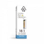 CARE BY DESIGN - 18:1 CBD - 0.5g - Vape