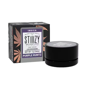 STIIIZY - PURPLE RUNTZ LIVE ROSIN BADDER 1G - STIIIZY