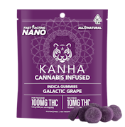 Kanha NANO - 100mg Gummies - Galactic Grape