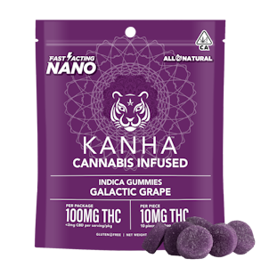 KANHA - Kanha NANO - 100mg Gummies - Galactic Grape