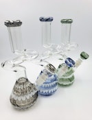 10" Curved Zong Style Bong | Assorted Colors
