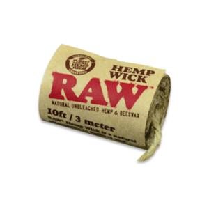 RAW - 10FT HEMP WICK - RAW