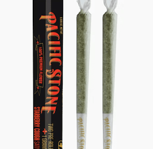 PACIFIC STONE - [Pacific Stone] Preroll 2 Pack - 1g - Starberry Cough (S)