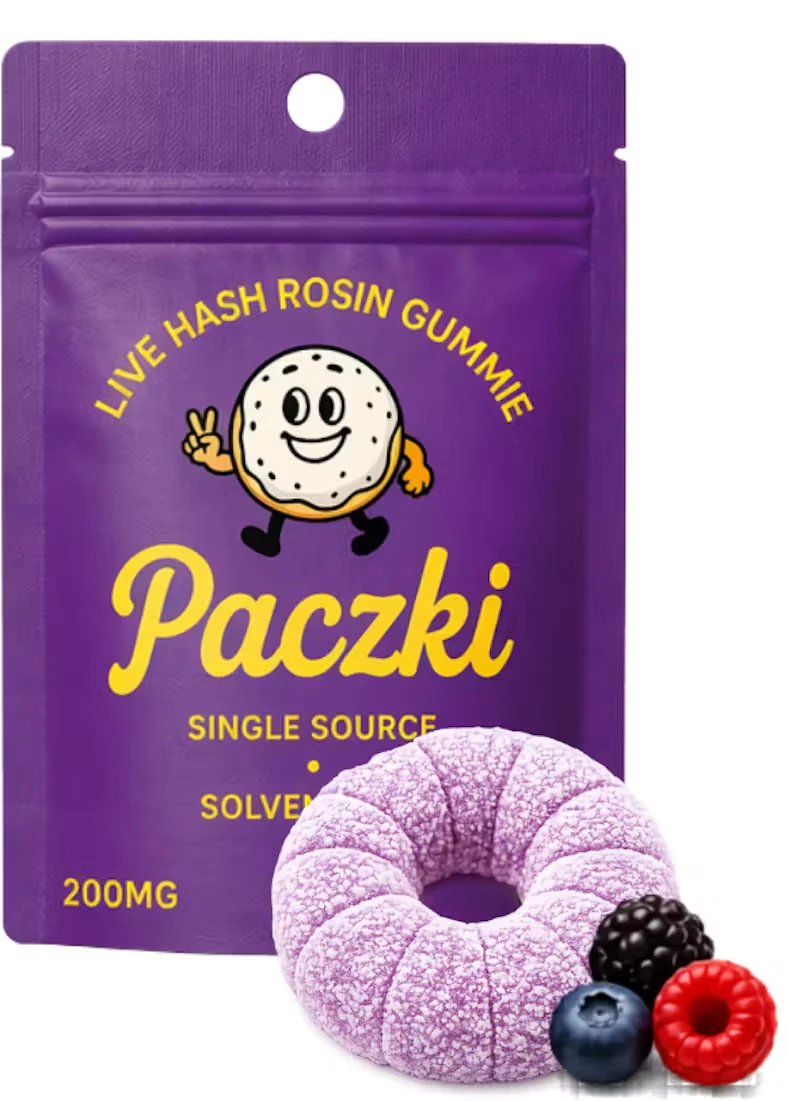 PACZKI - Wild Berry (1pc. 200mg Live Rosin Gummie) Main Image
