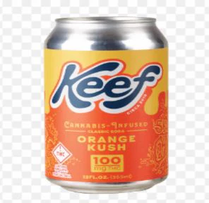 KEEF - [Keef] THC Can Soda - 100mg - Orange Kush (H) Main Image