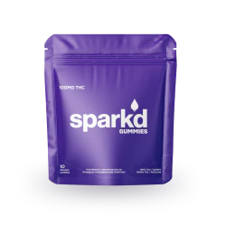 SPARKD - STRAWBERRY FIG 10mg GUM. Main Image