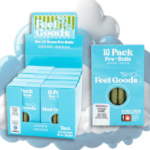 FEEL GOODS - Hash Burger, 10 pack, 5g