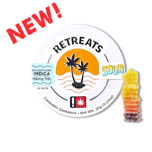 Willamette Valley Alchemy LLC - Sour Indica Retreats, 10 pack