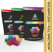 10pk 200mg Solventless Gummies - Indica
