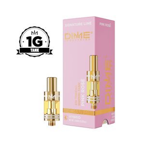 Dime Industries - Dime Industries - Pink Rose Vape Cartridge - 1G (Tank)