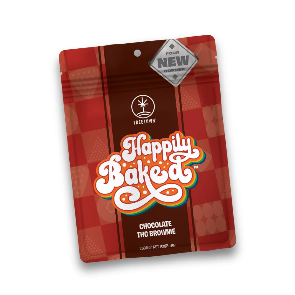 Treetown - 4-Corner 200mg Brownie (1x200mg) - TREETOWN Main Image