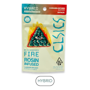 CLSICS - CLSICS - Blackberry Fire - Live Rosin Gummies - 10pk - 100mg
