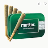 ZOAP -Indica- 22.57% THC | 5 x 0.5g (2.5g Pre-Roll Pack) | Matter  -s1 middle