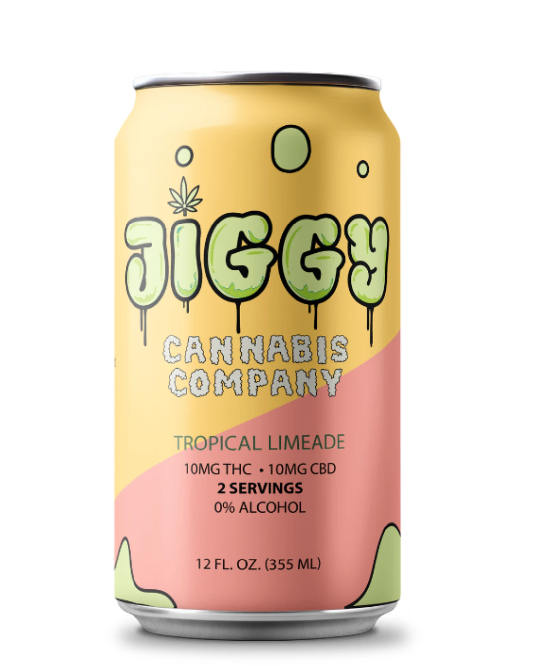 Cann - Jiggy Cannabis - Tropical Limeade - 10mg - 12oz Main Image