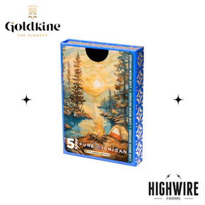 Goldkine Pure Michigan - 5 Pack Infused Prerolls 3g