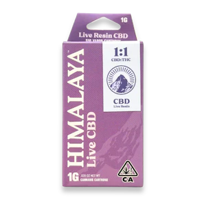 HIMALAYA - Himalaya - Live CBD - Froot Loops Stardust - 1:1 CBD/THC - Vape Cart - 1.0g